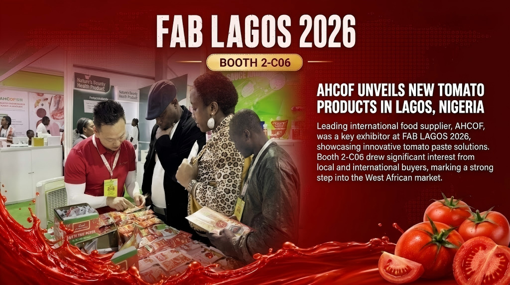 AHCOF en FAB Lagos 2026: Fabricante líder de pasta de tomate en Nigeria