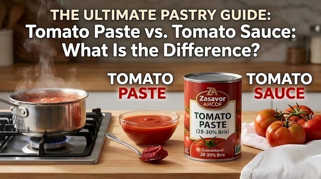 Pasta de tomate vs. salsa de tomate: ¿Cuál es la diferencia?