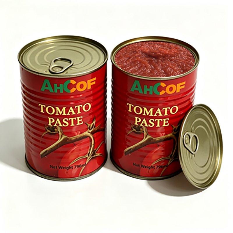 Double Concentrate Tomato Paste Tin